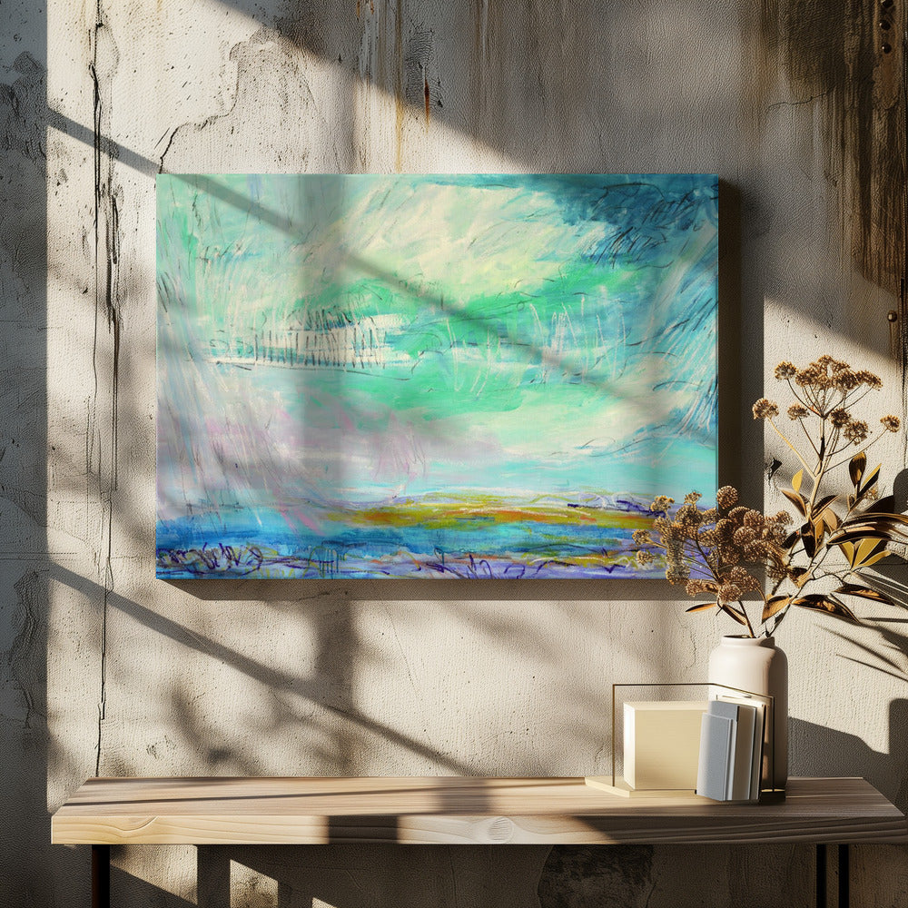 Traumhafte Landschaft | Leinwand