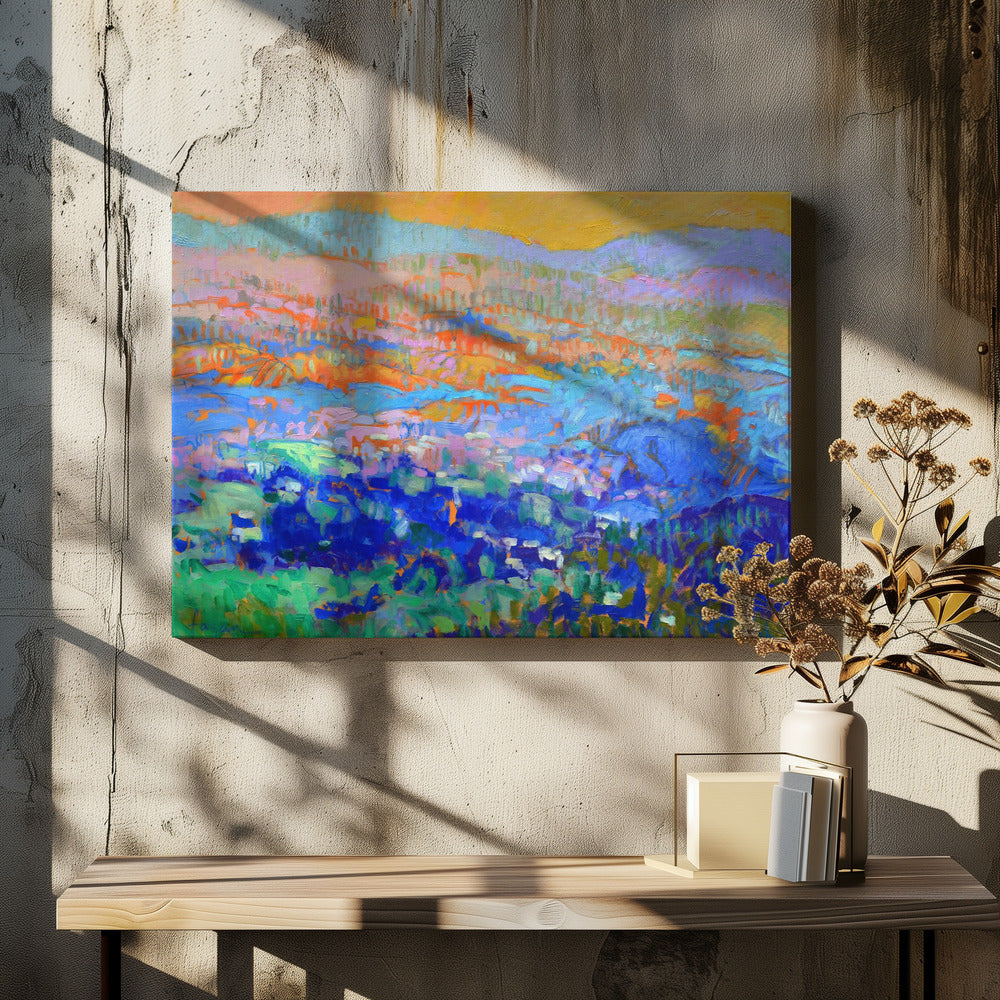 Chromatischer Horizont | Leinwand