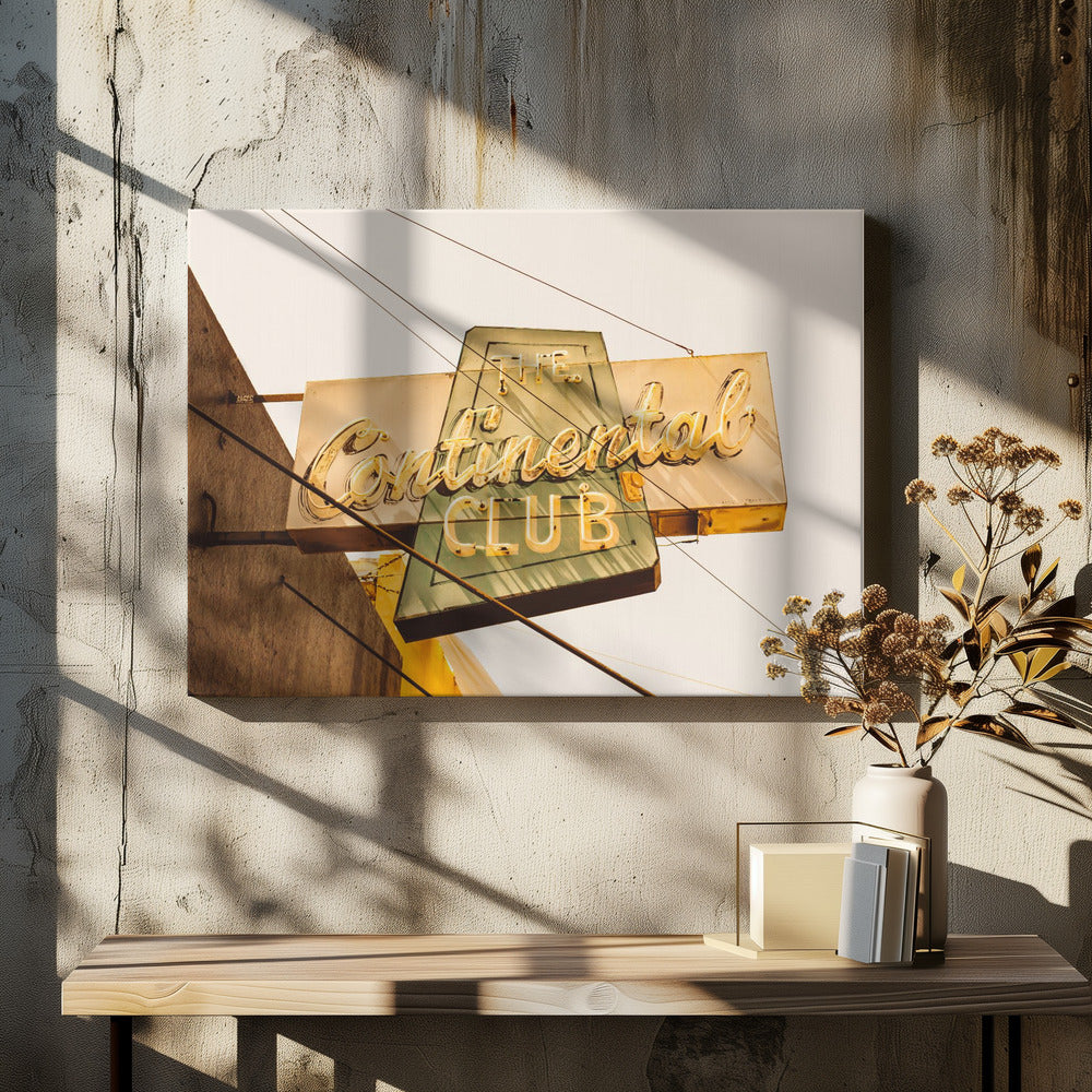 Der Continental Club | Leinwand