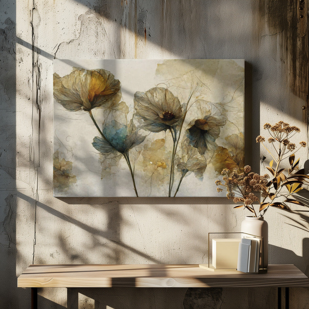 Ätherische Blüten | Leinwand
