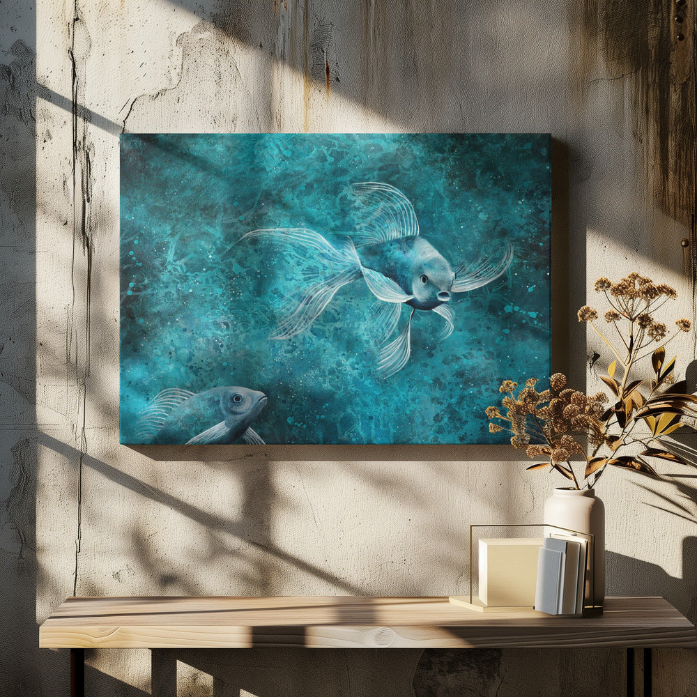 Blue love | Canvas