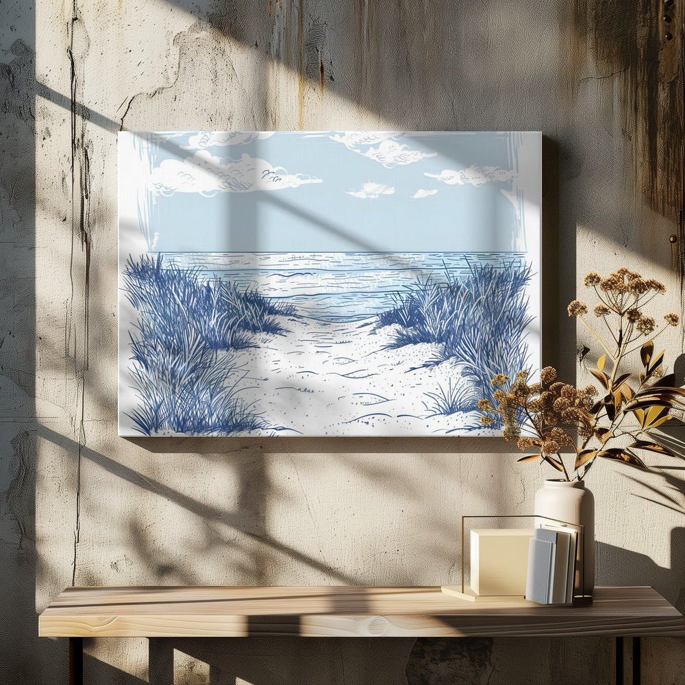Strandspaziergang | Leinwand