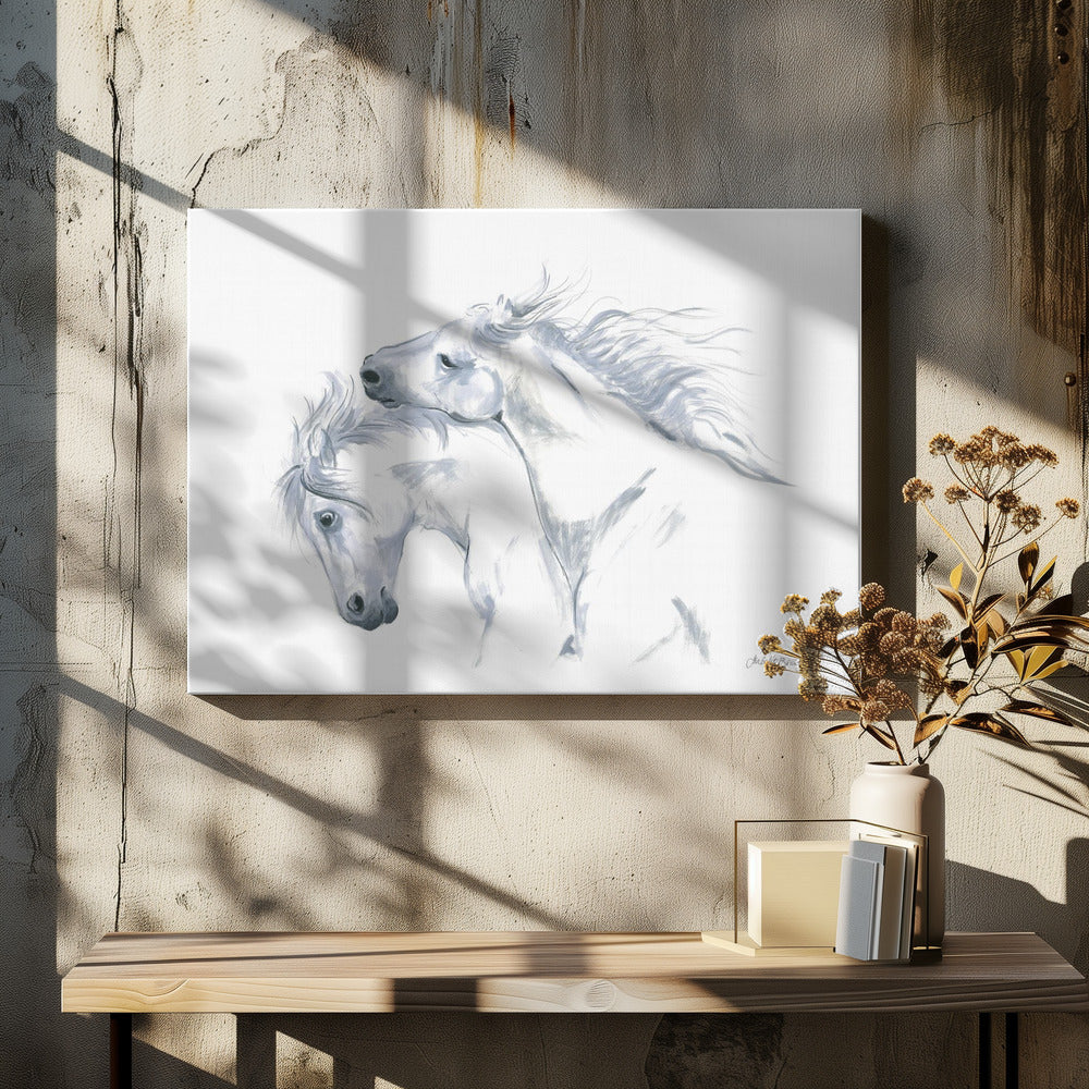 Freedom Of Horses In Motion | Canvas