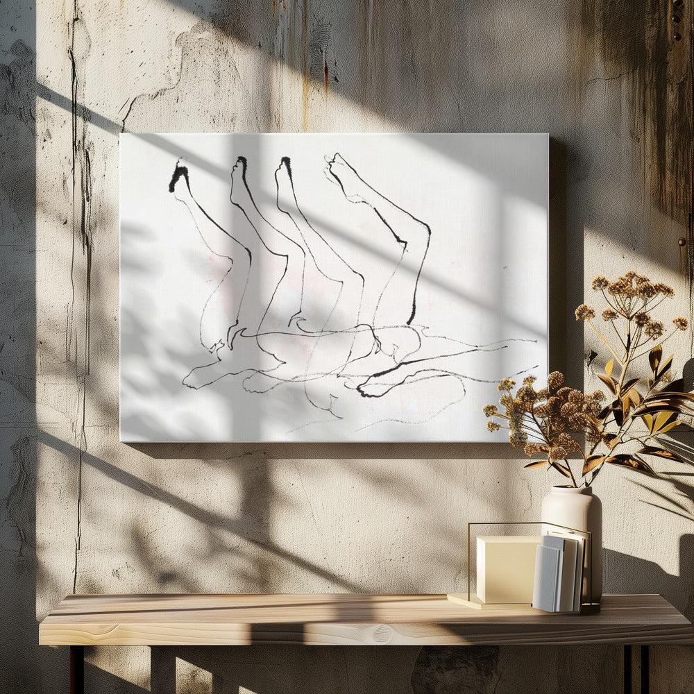Beinstudie (ohne Titel) | Leinwand
