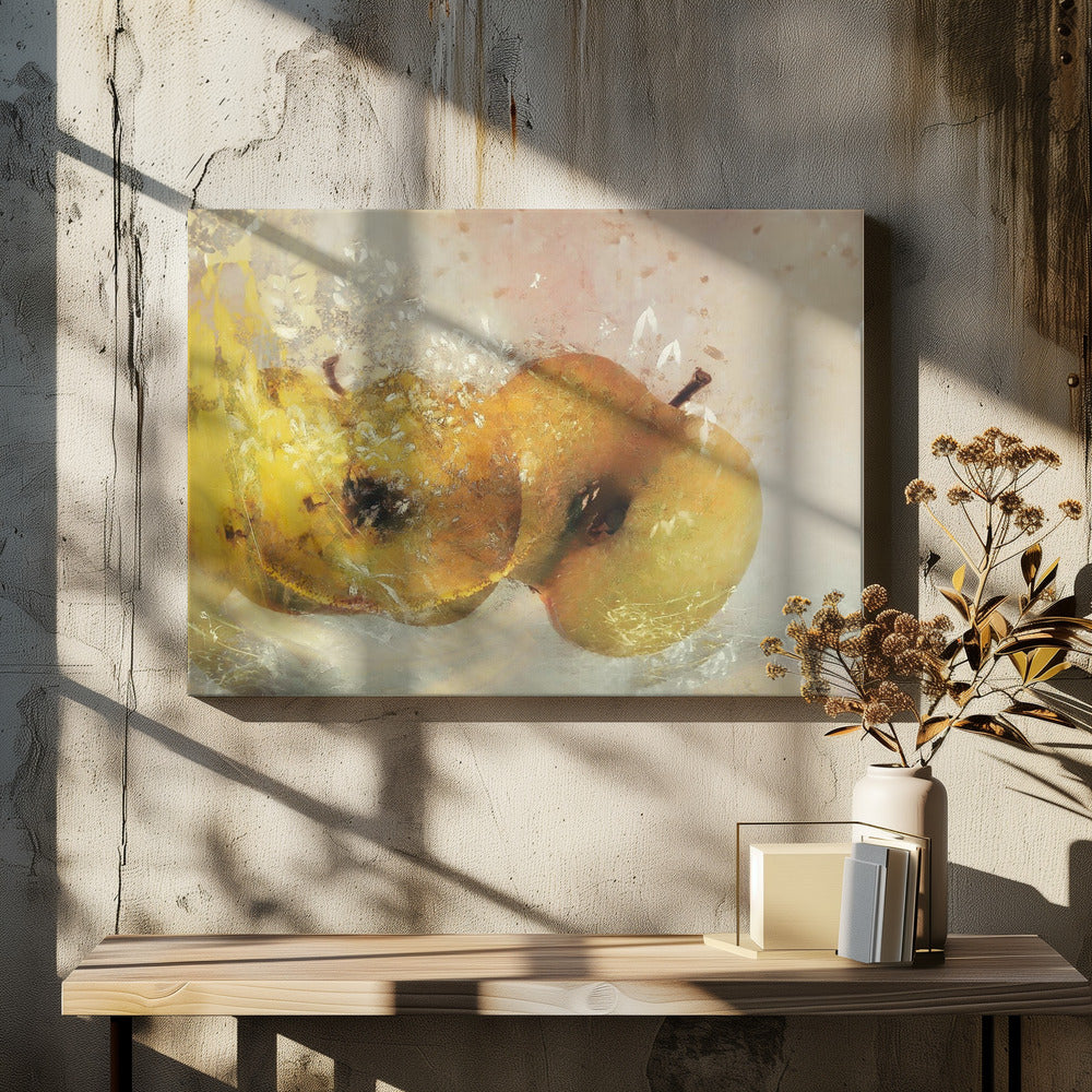 Zwei Äpfel | Leinwand