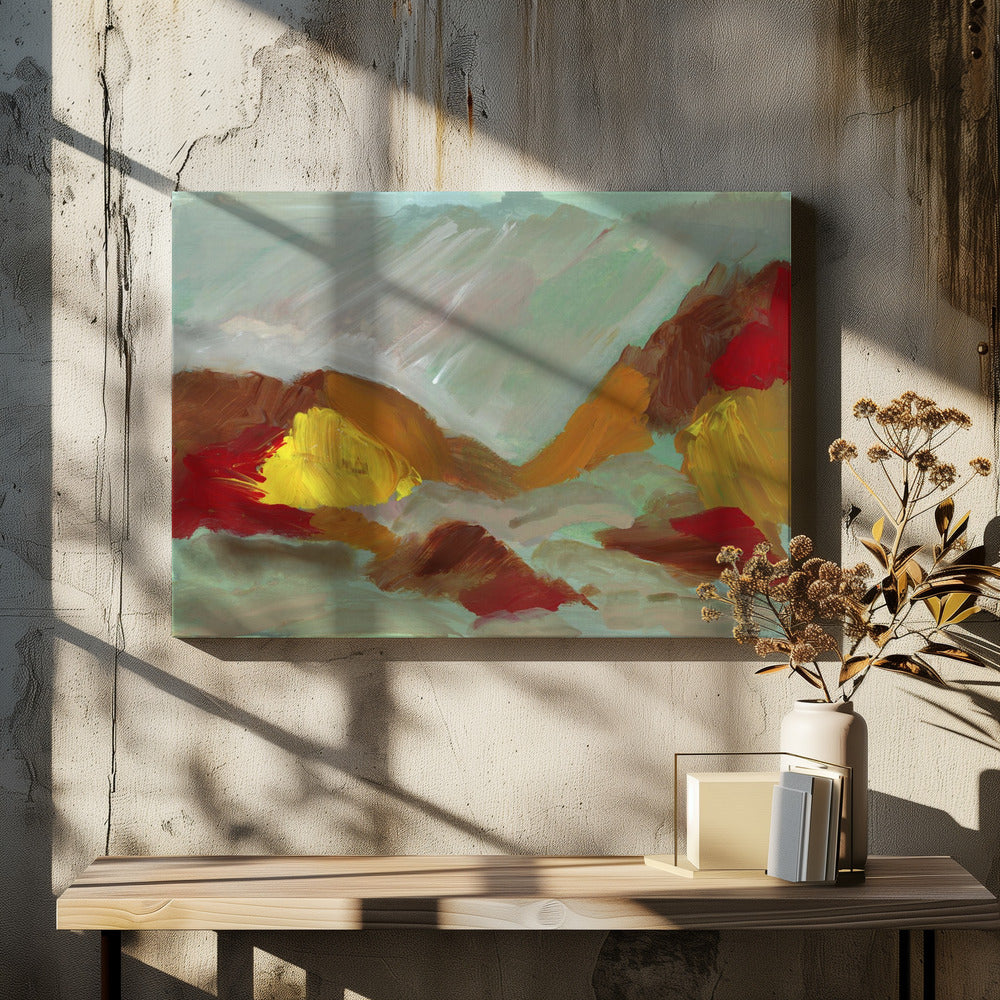 Wilde Landschaft | Leinwand