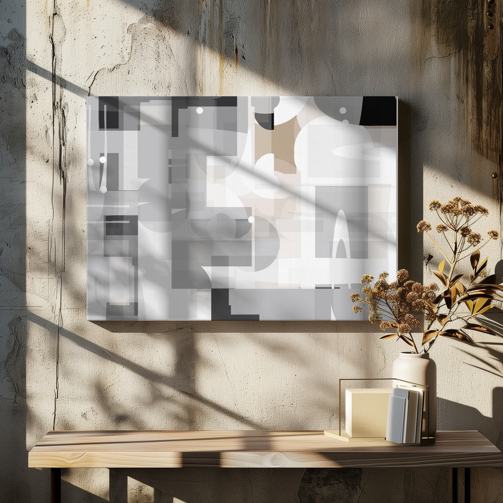 Die stille Form 1 | Leinwand