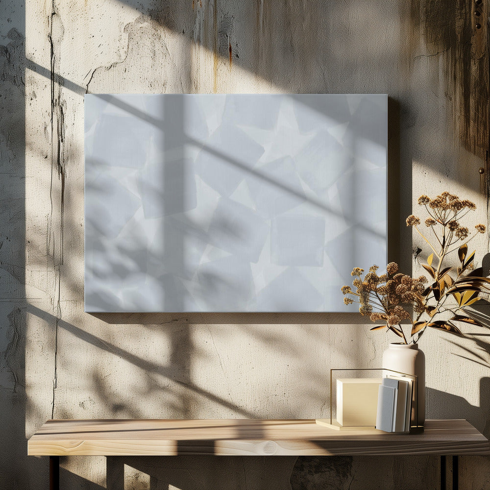 Weiche quadratische Pinselstriche | Leinwand