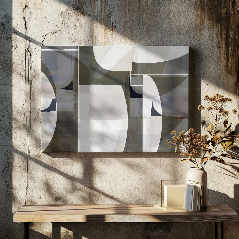 Architektonische Abstraktion | Leinwand