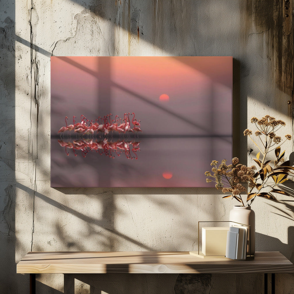 purple sunset | Canvas
