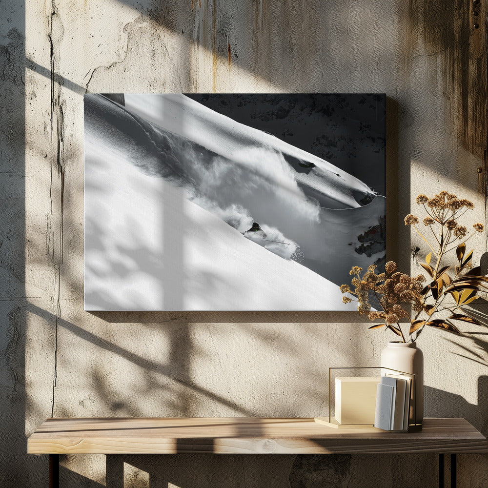 Schneewolke | Leinwand