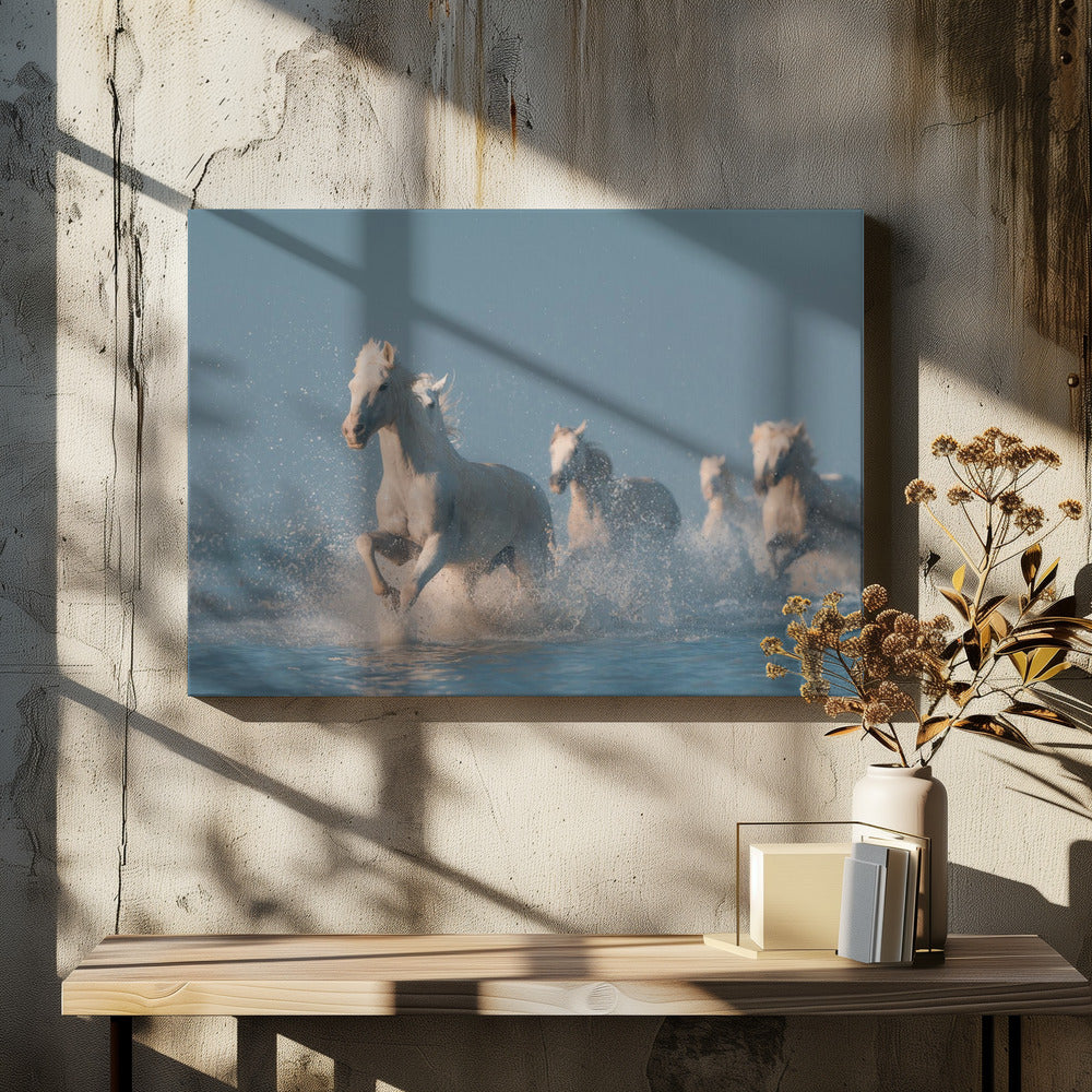 Engel der Camargue | Leinwand