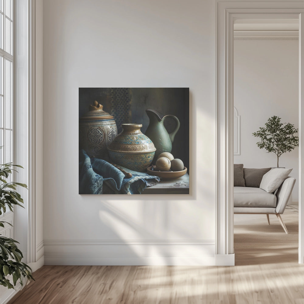 Zeitloses Keramikdestilliergerät | Leinwand