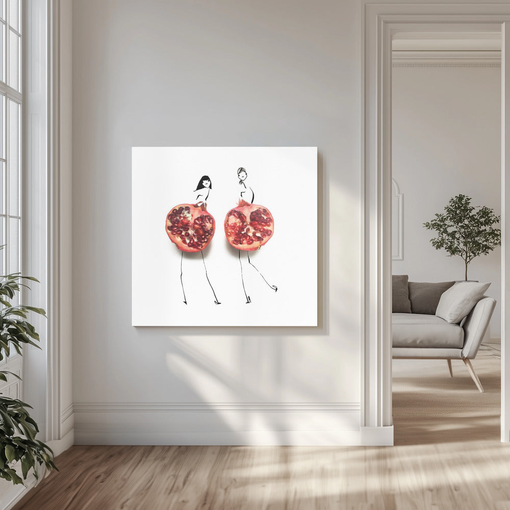 Pom Duo | Leinwand