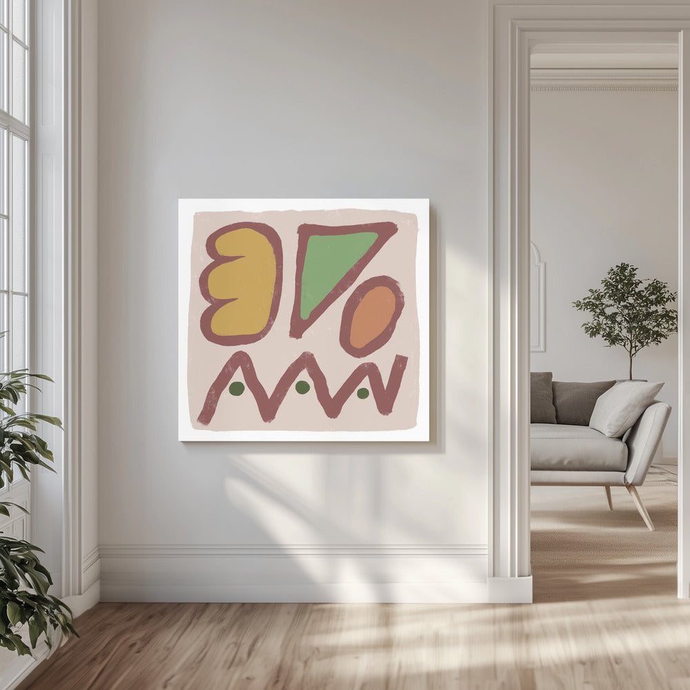 Moderne Kunstformen | Leinwand