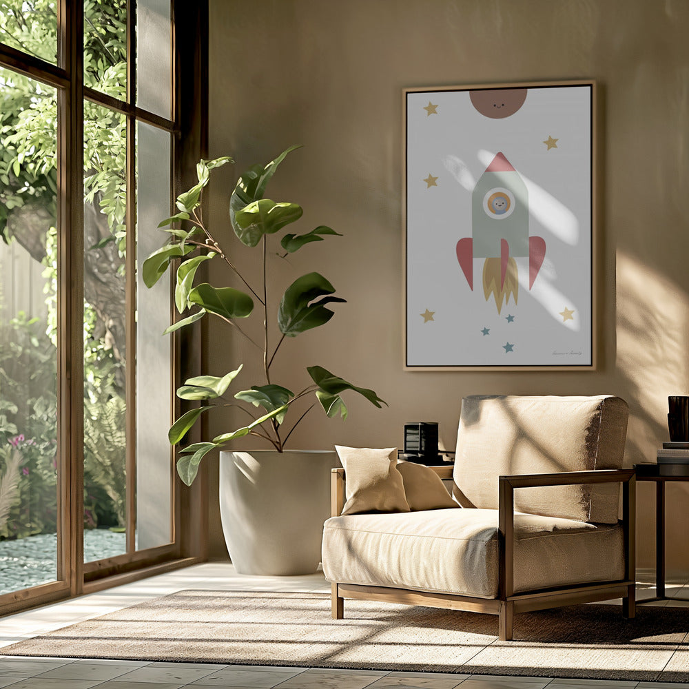 Solarrakete | Poster