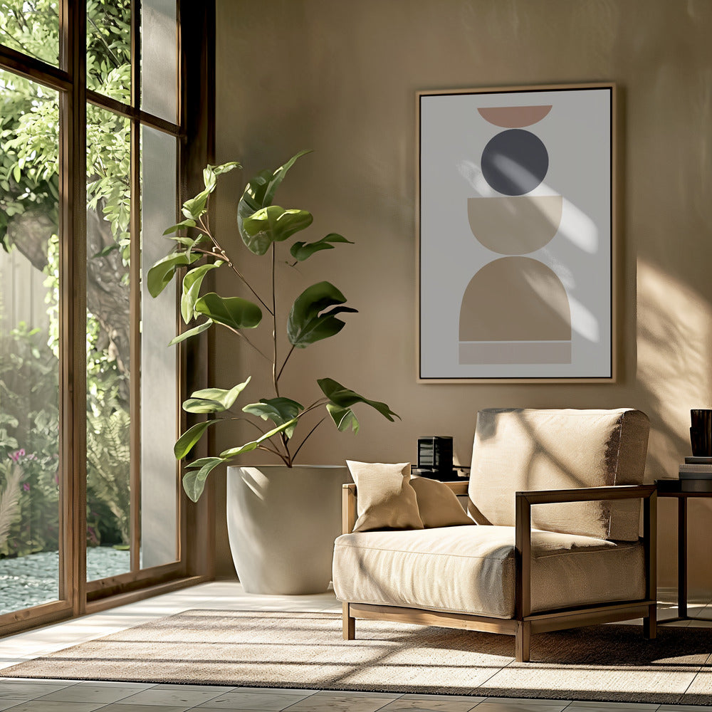 Abstract  Geometric Harmony | Poster