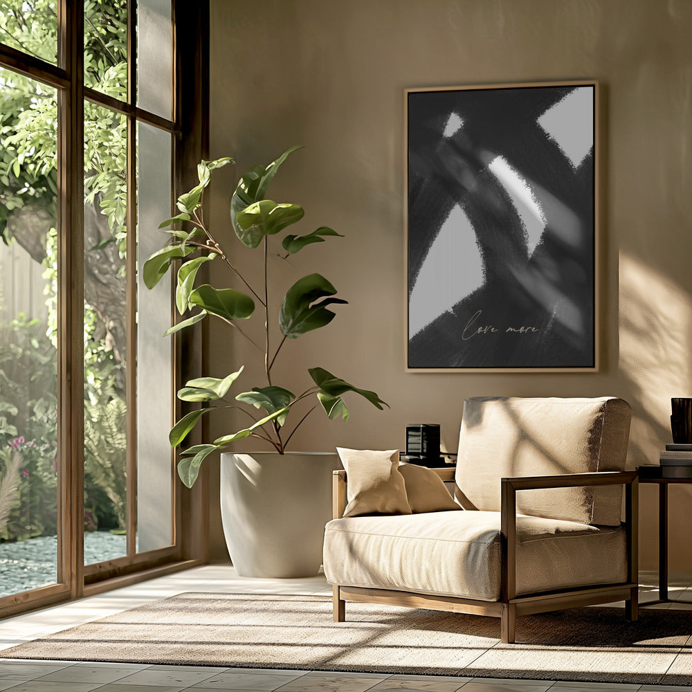 Abstrakter Weg der Liebe | Poster