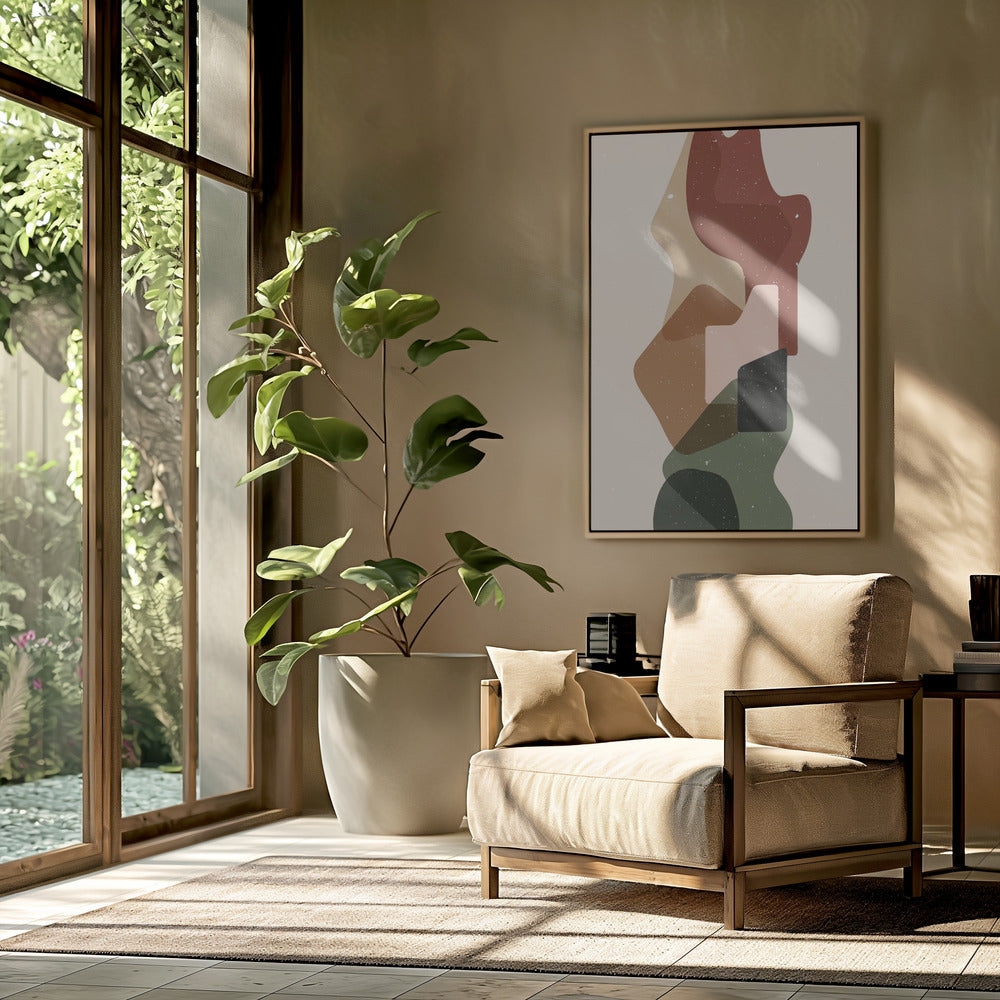Abstrakte Komposition 12 | Poster