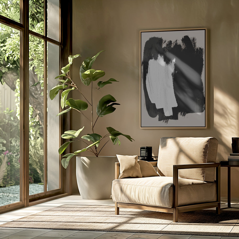 Abstrakte Pinselstriche 16 | Poster