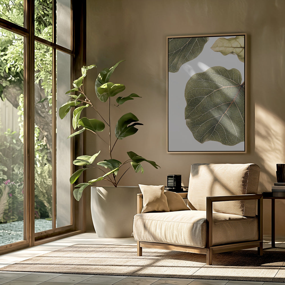Leaf Vein Tapestry | Poster