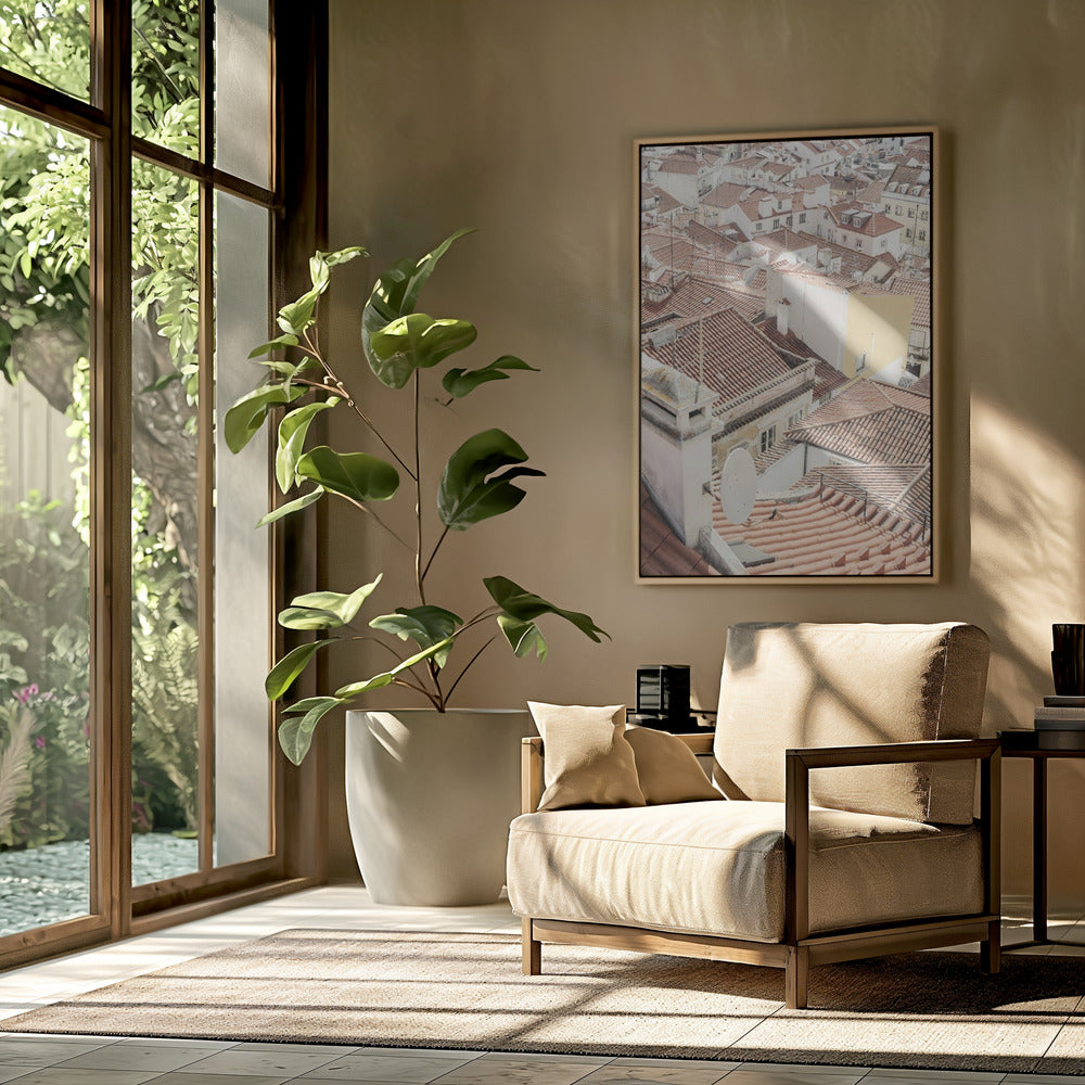 Terracotta Rooftops | Poster
