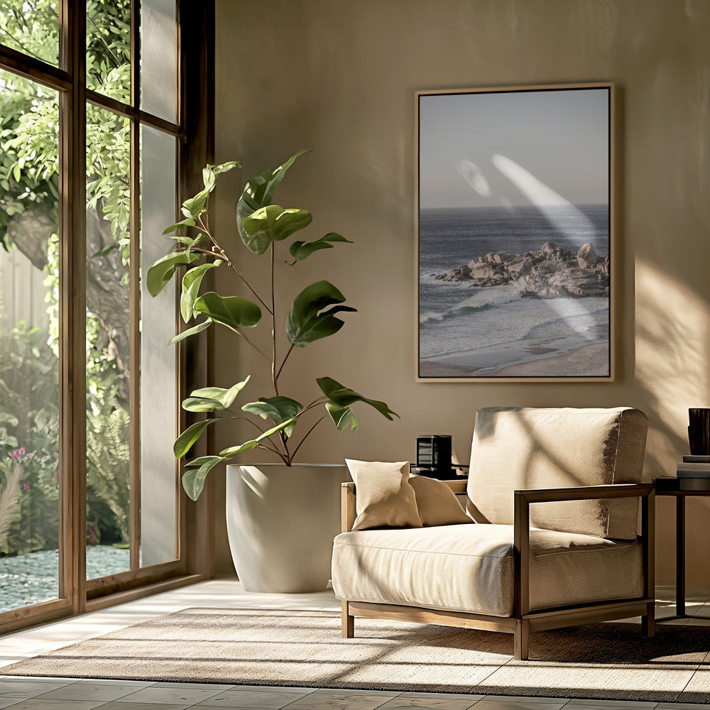 Rocky Shoreline Scene | Poster