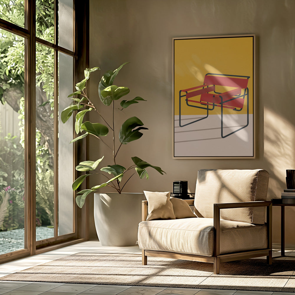 Wassily Chair Marcel Breuer | Poster