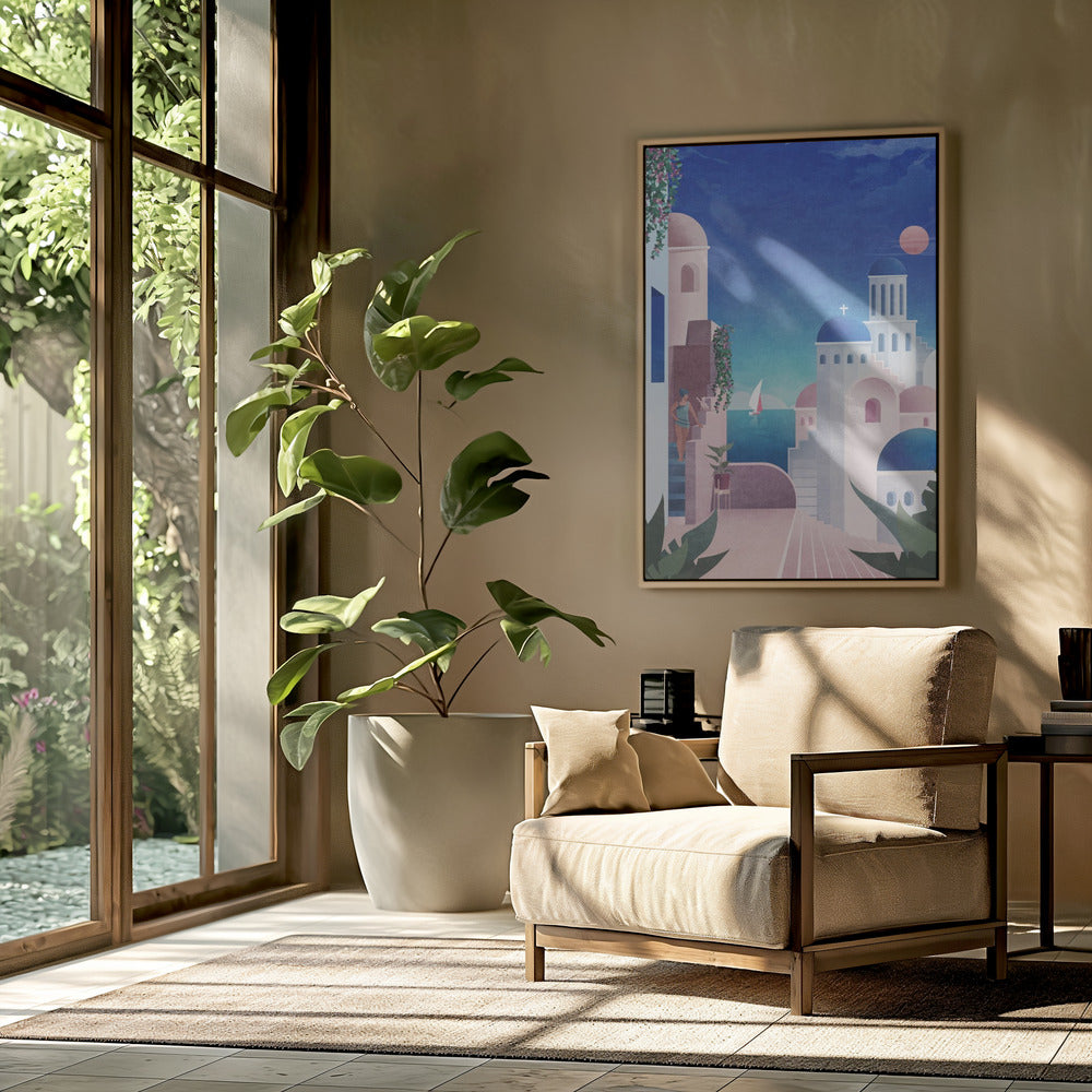 Ägäische Traumlandschaft | Poster