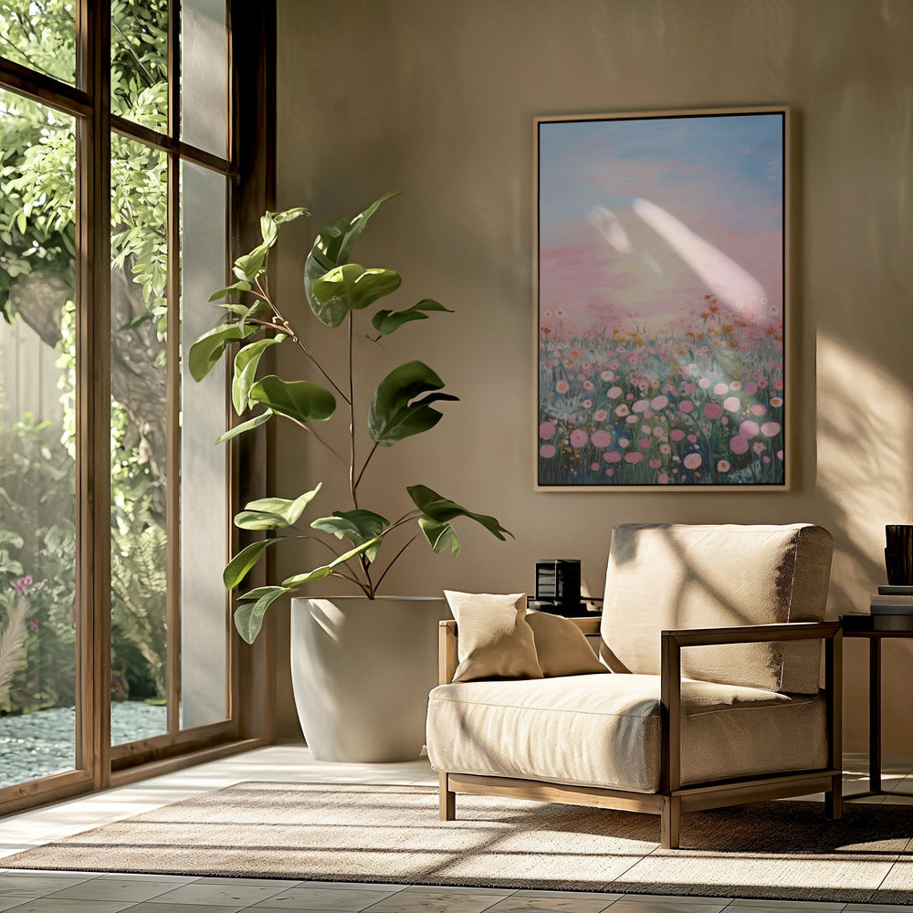 Blüten in der Abenddämmerung | Poster