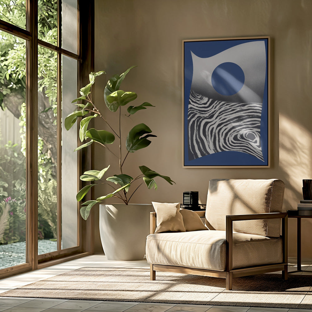Zebra-Mondwelle | Poster