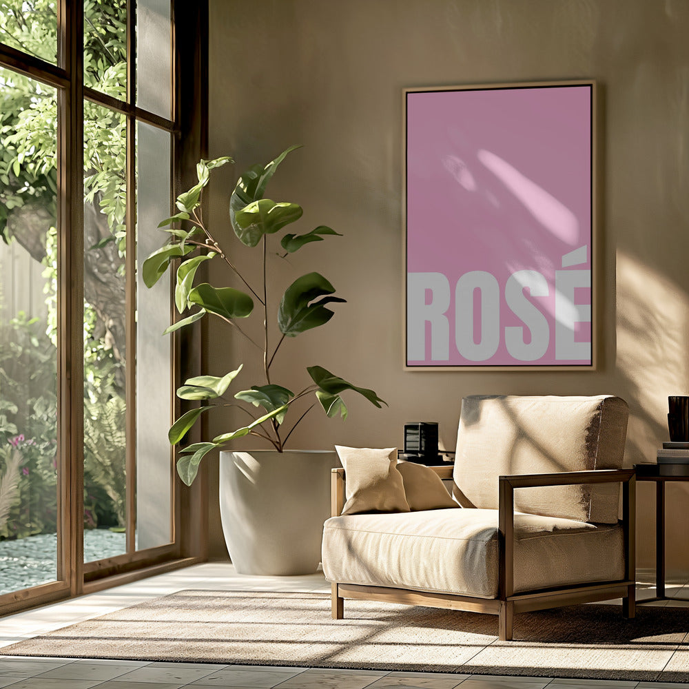 Pink Rosé Essence | Poster
