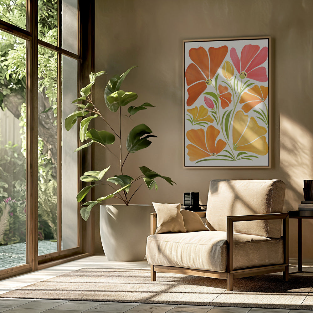 Frühlingswildblumen | Poster