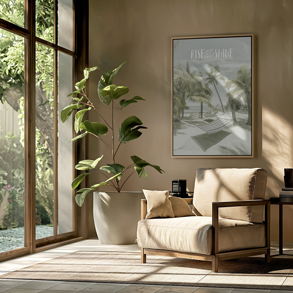 Rise and shine | Beachscape | Poster