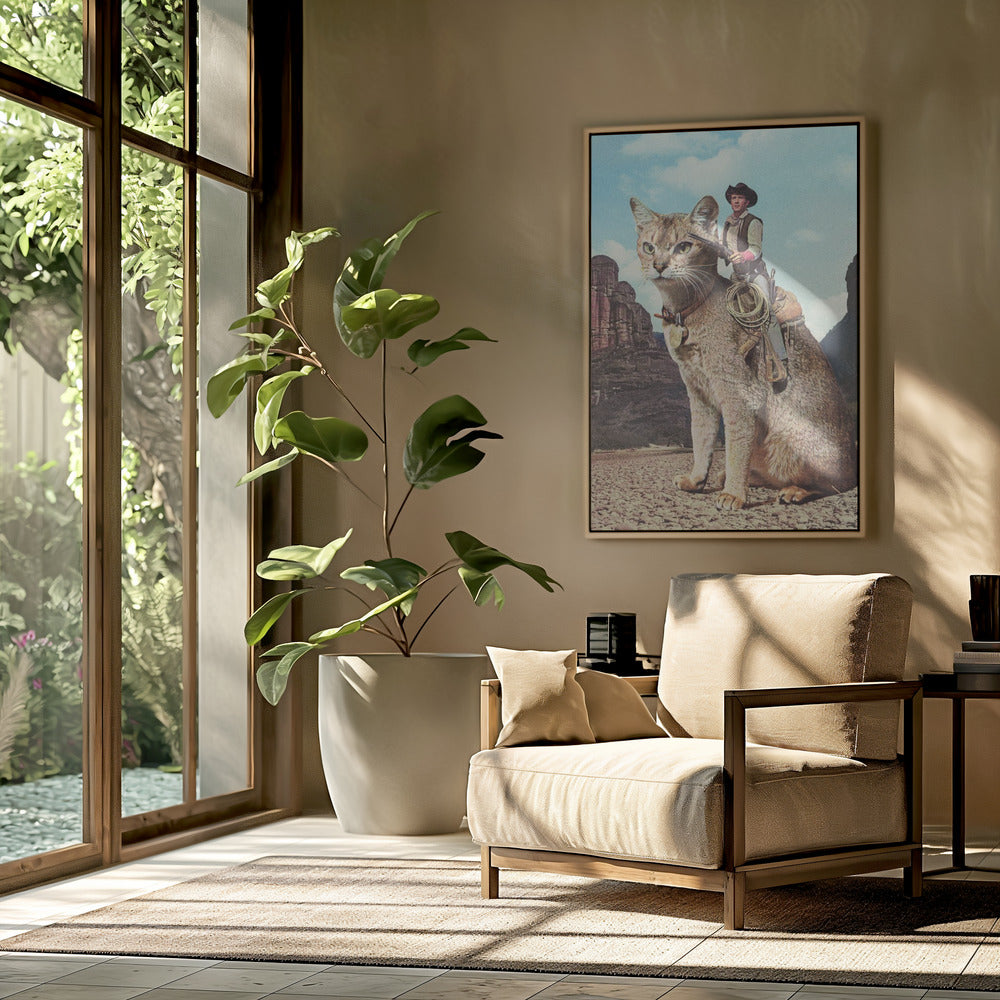 Katze Lone Ranger | Poster