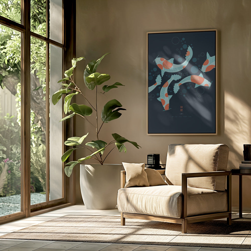 Koi-Karpfen | Poster