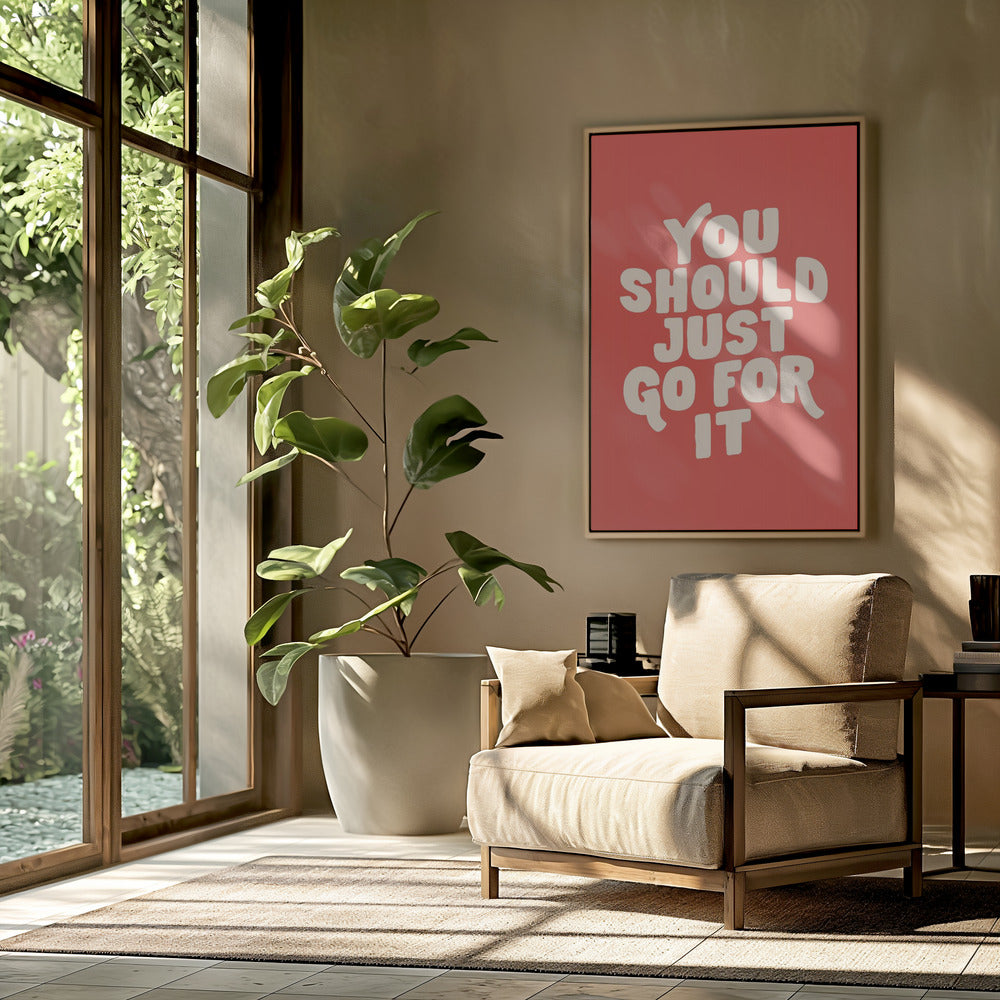 Du solltest es einfach versuchen Ed5248 | Poster