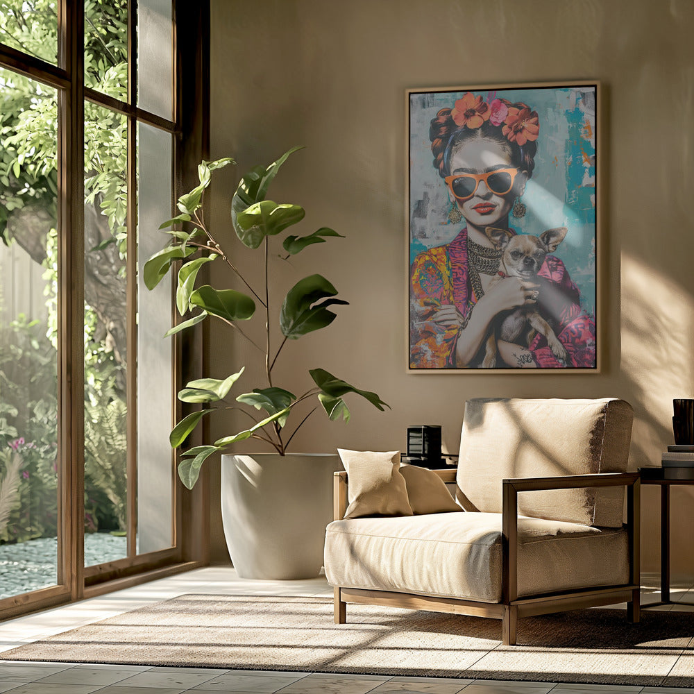 Frida Chihuahua | Poster