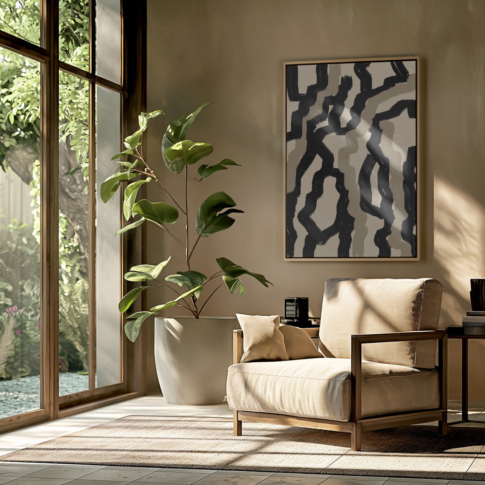 Zigzag Reflections | Poster