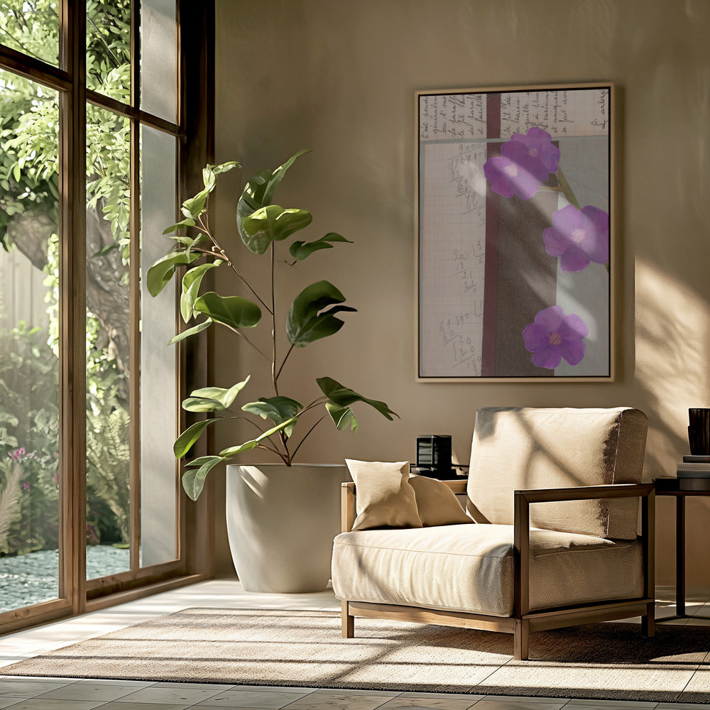 Rosa Blumen | Poster