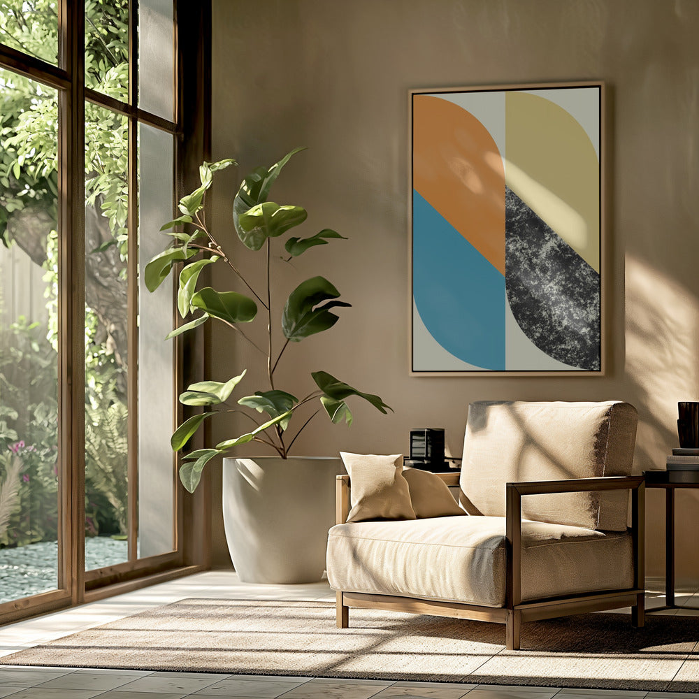 Kräftige geometrische Formen | Poster