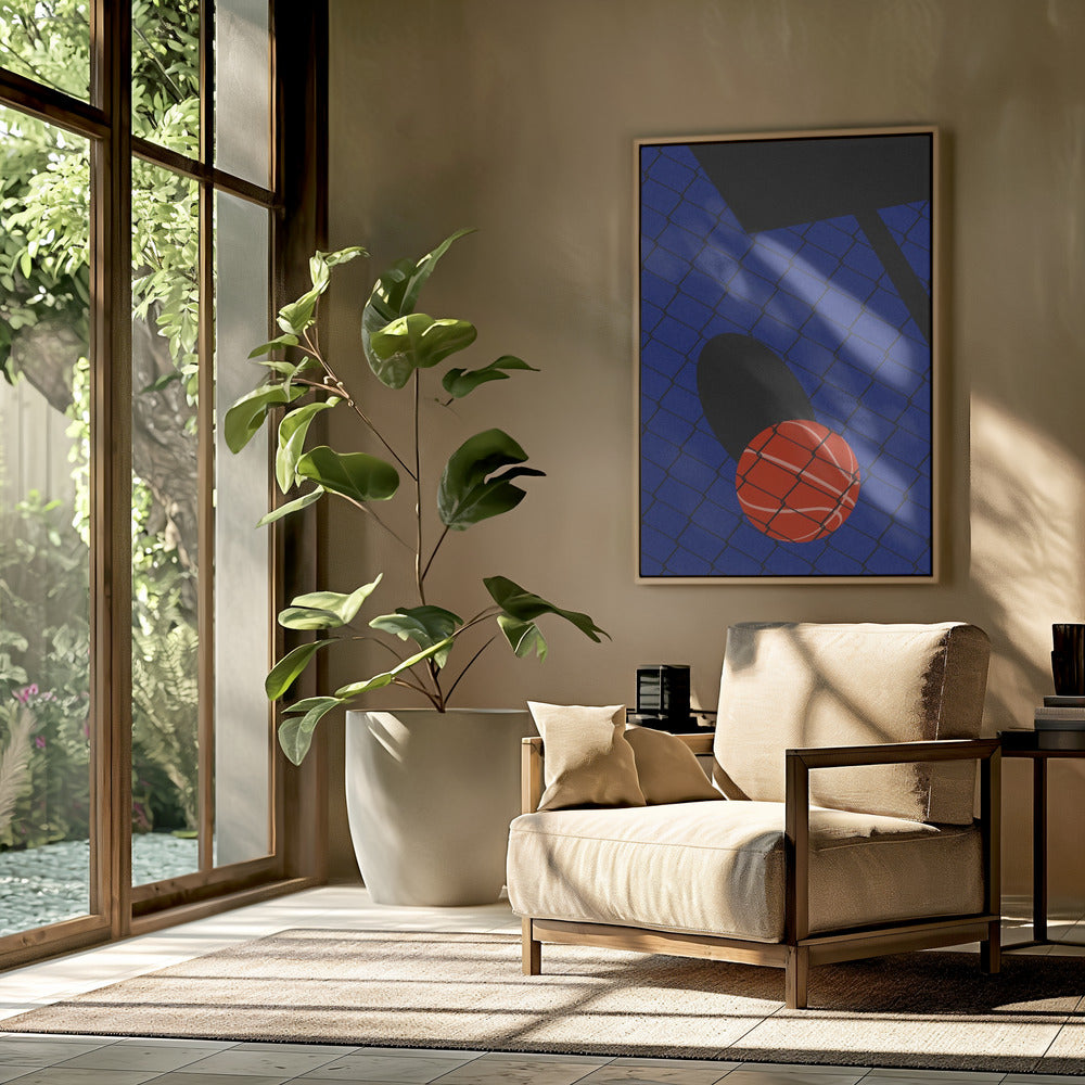 Backjard Basketball Court | Poster