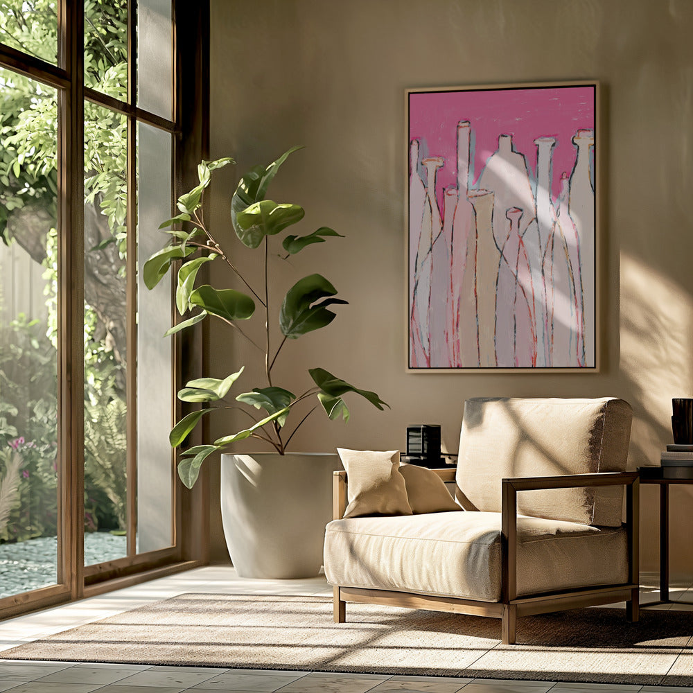 Flaschensilhouetten | Poster