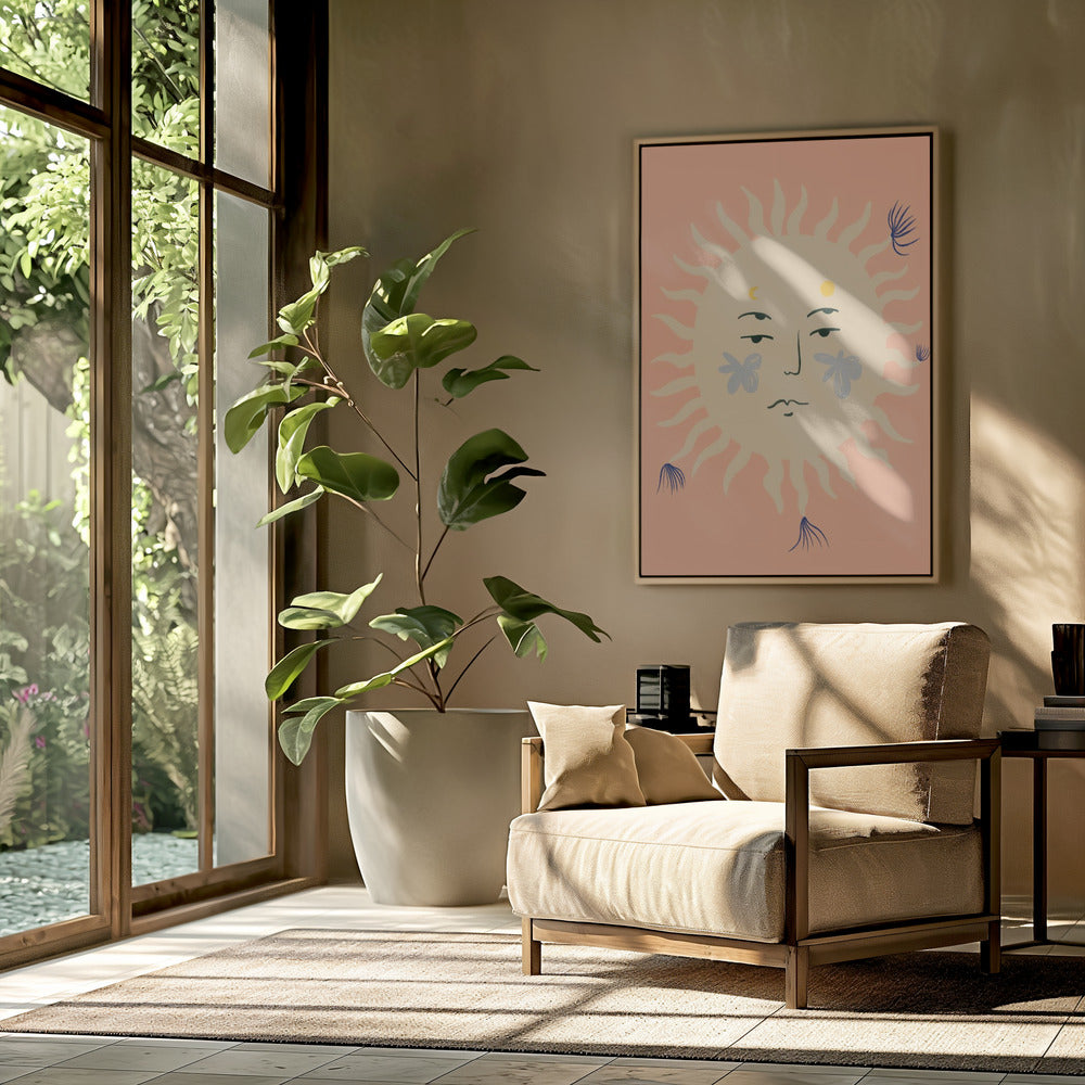 Serene Sunburst | Poster