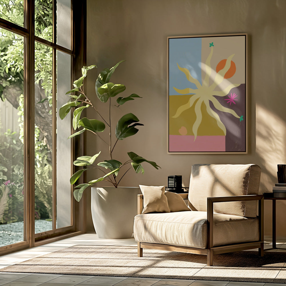 Die Sonne, die Frucht und die Blume | Poster