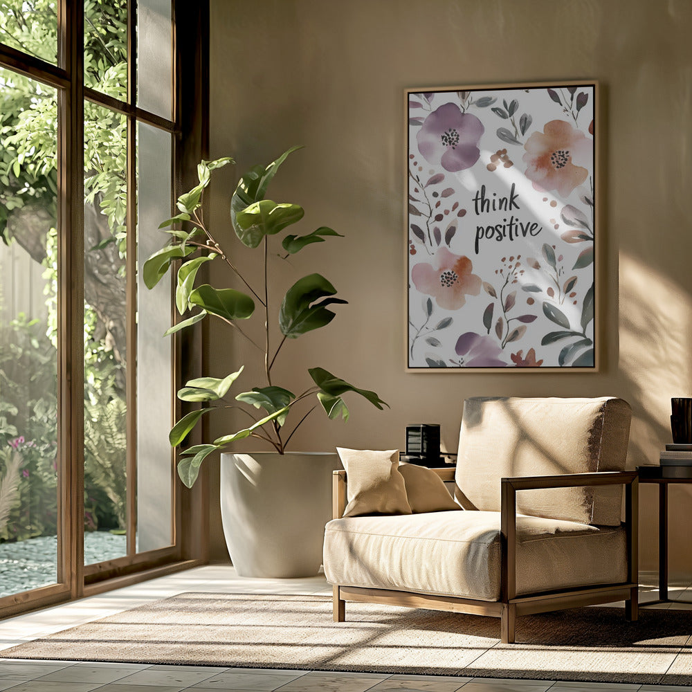 Floraler Positivitätsschub | Poster