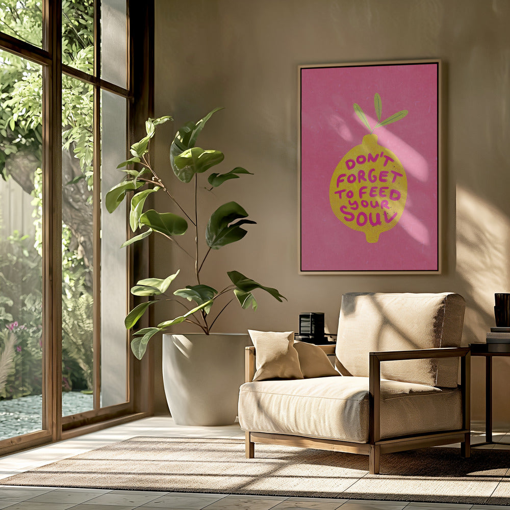 Soulfood Zitrone | Poster