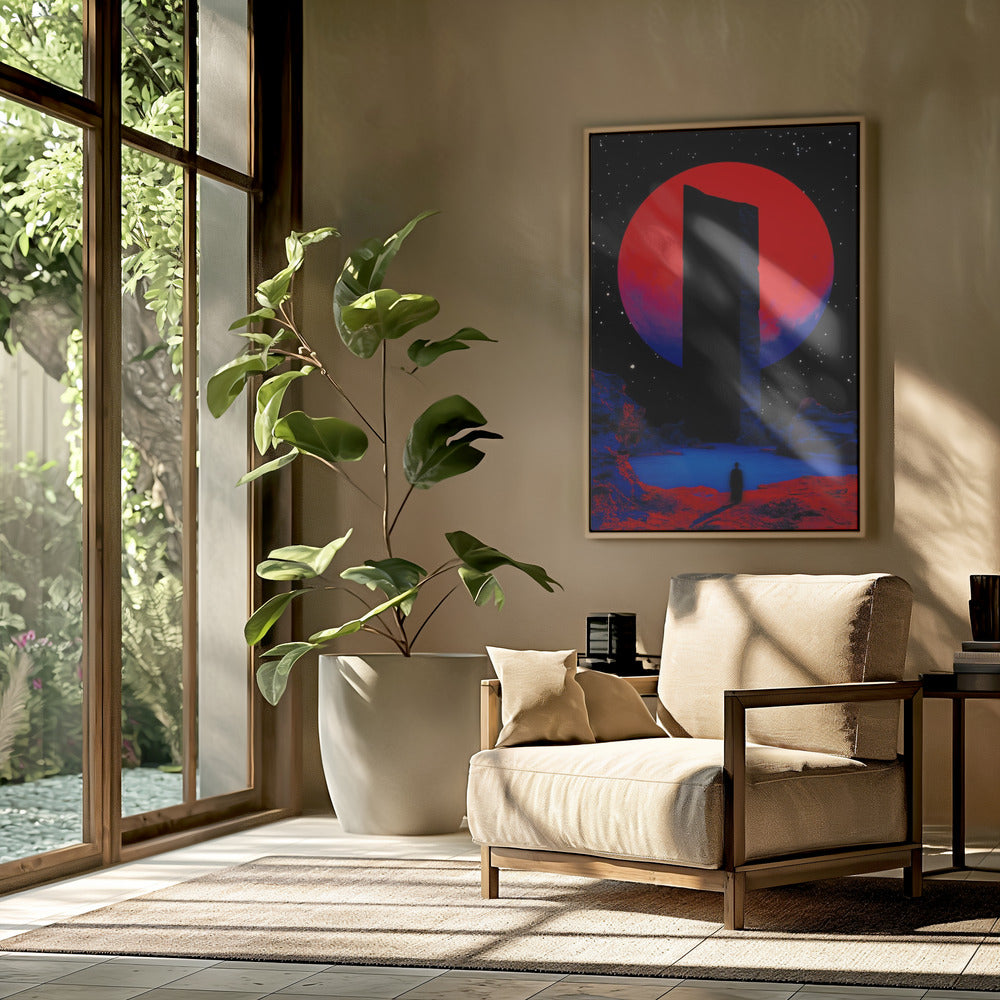 Red Moon Aura | Poster