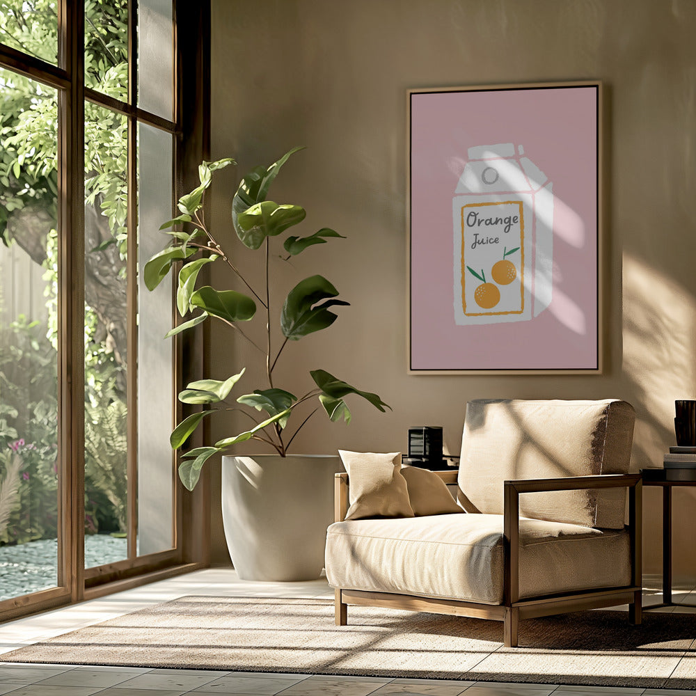 Orangensaft | Poster