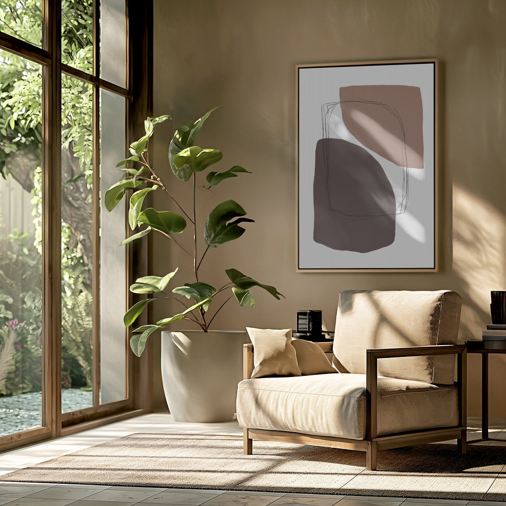 Elegant Earthy Forms | Poster